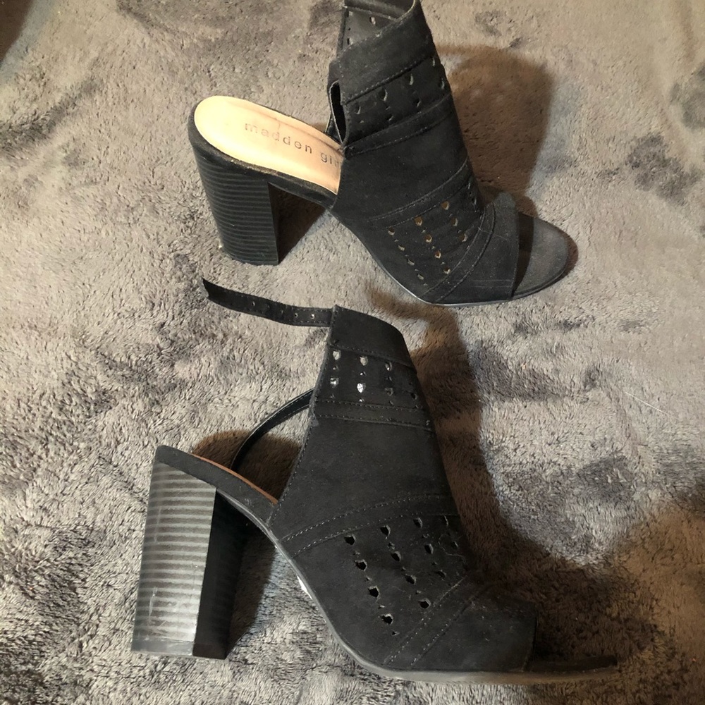 Madden girl chunky heels